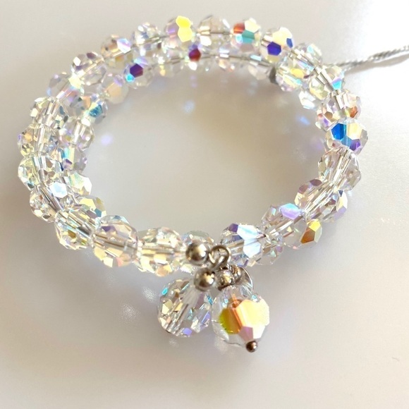 BSC Design Australia 925 Bracelet Swarovski Crystals 925 Sterling Silver - Picture 2 of 7